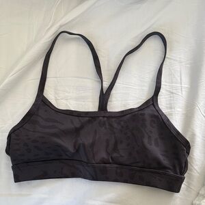 Paragon Fitwear Charcoal Pattern Sports Bra